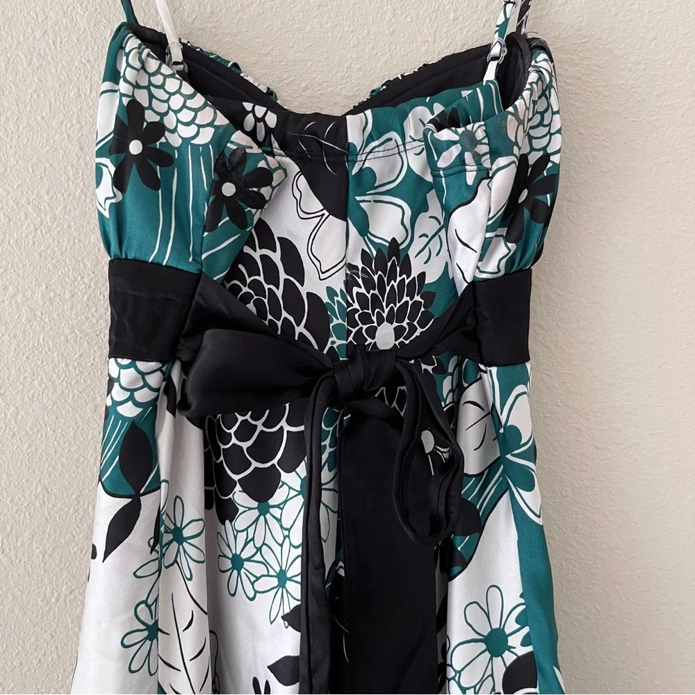 Speechless Y2K Babydoll Dress Size 7 Empire‎ Waist Green Forest Fairy Vintage